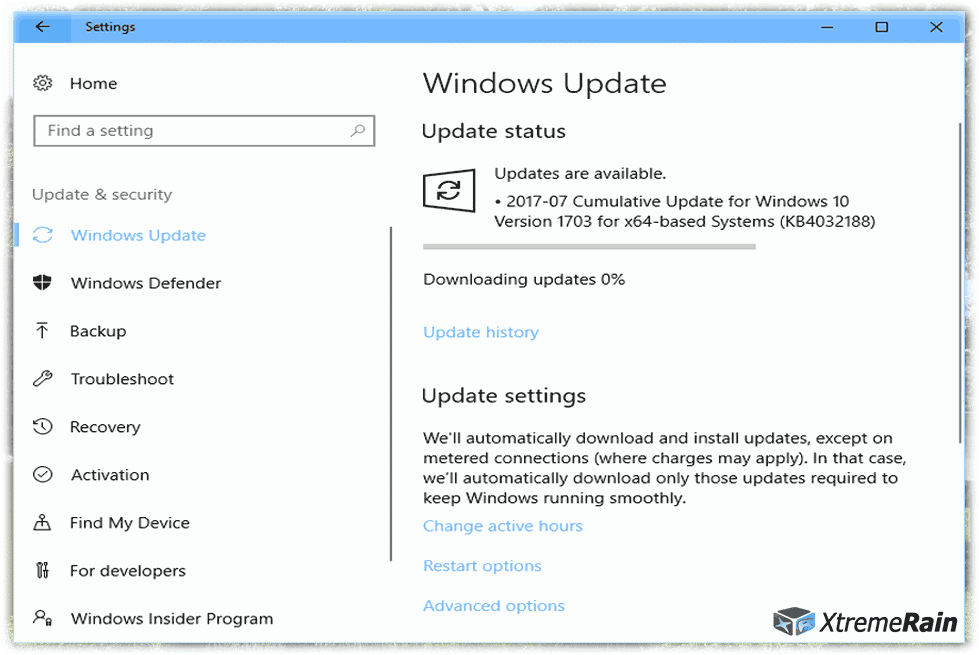 Windows update stuck at 99